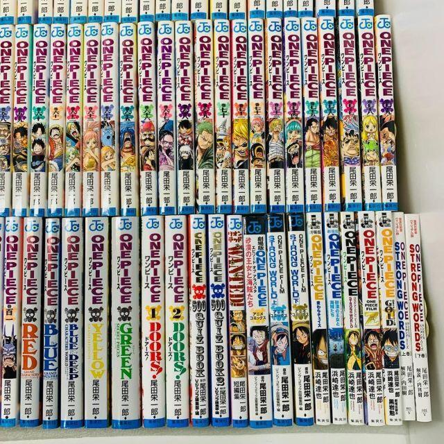 必見】ワンピース 全巻セット 1〜101巻+関連本20冊+劇場版DVDの通販 by