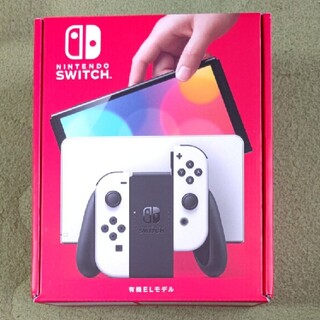 ニンテンドースイッチ(Nintendo Switch)のNintendo Switch  (有機ELモデル) 本体 ホワイト(家庭用ゲーム機本体)