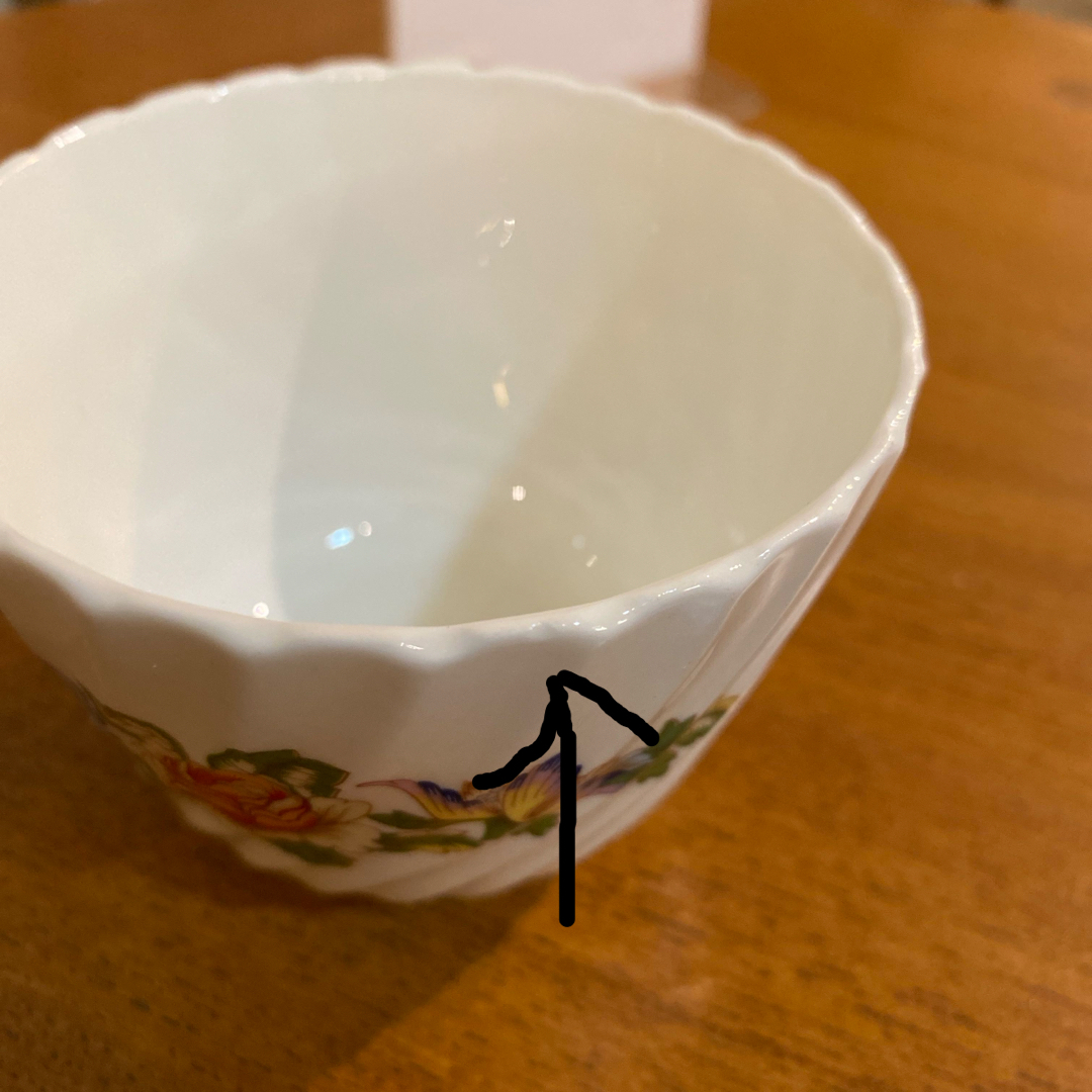 Aynsley China - エインズレイ コテージガーデン トリオ カップ Aynsley China - エインズレイ コテージガーデン トリオ カップ