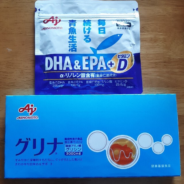 味の素グリナ30本、DHA＆EPA+vitaminD