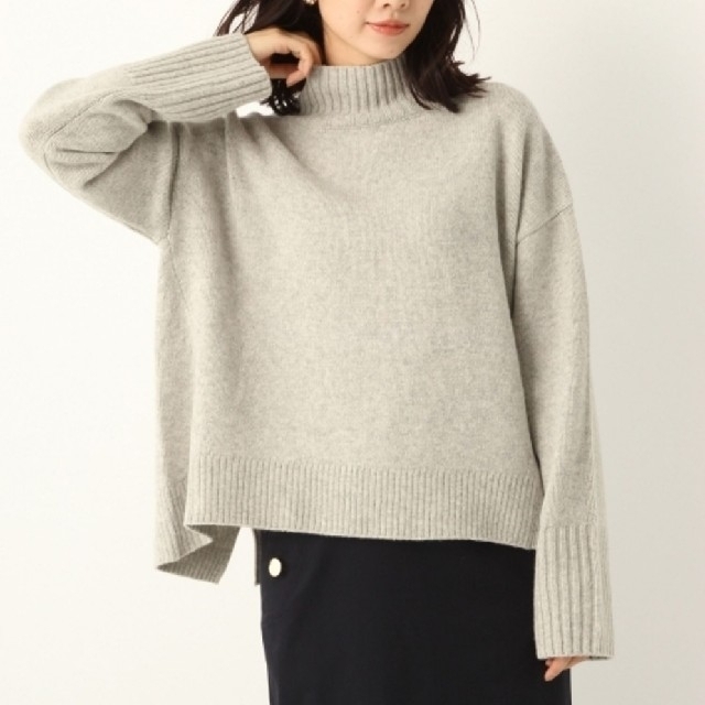 apart by lowrys(アパートバイローリーズ)の❰美品❱apart by lowrys 5GWオフタートル BLACK レディースのトップス(ニット/セーター)の商品写真