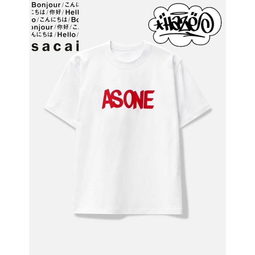 sacai - SACAI X ERIC HAZE AS ONE Tシャツの通販 by BMS 値下げ不可