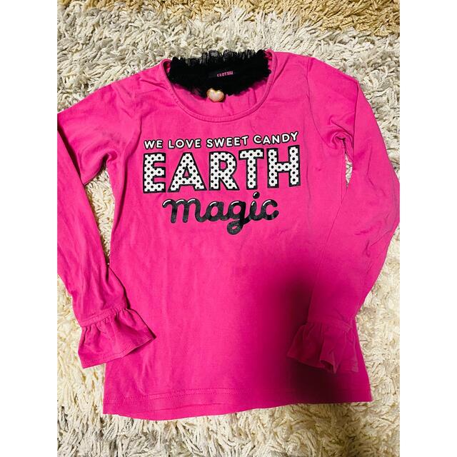 EARTHMAGIC(アースマジック)の専用❤️ キッズ/ベビー/マタニティのキッズ服女の子用(90cm~)(Tシャツ/カットソー)の商品写真