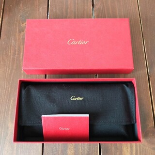 カルティエ(Cartier)のcartier カルティエ　長財布　黒(財布)
