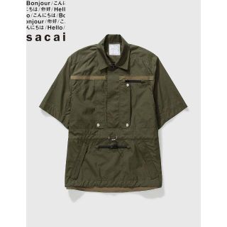 サカイ(sacai)のSACAI コットン ウェザー シャツ(シャツ)