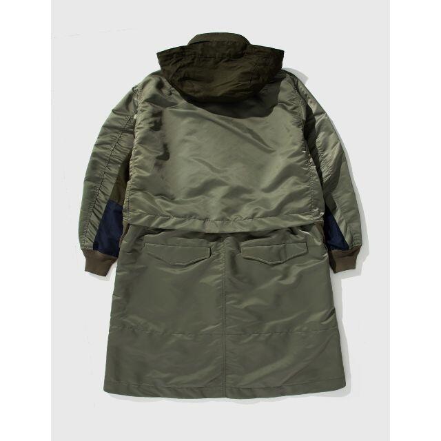 sacai - SACAI ナイロン ツイル ミックス コートの通販 by BMS sacai - SACAI ナイロン ツイル ミックス コートの通販 by BMS