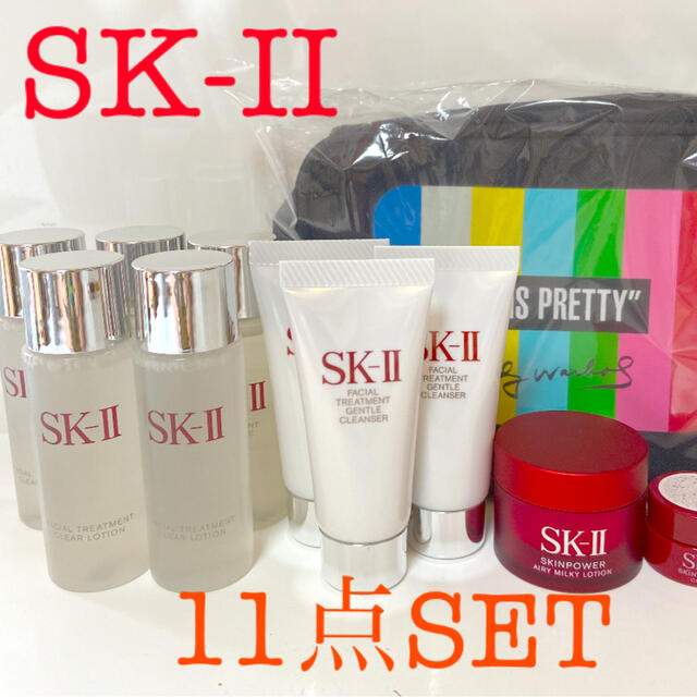 SK-II(エスケーツー)のみいだよ様専用‼️SK-II 11点セット＊フェイシャルトリートメントエッセンス コスメ/美容のキット/セット(サンプル/トライアルキット)の商品写真