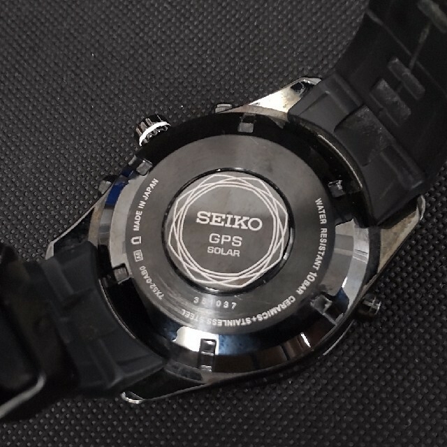 ーSEIKO GPS SOLAR 351037 ASTRON　ラバーベルトー