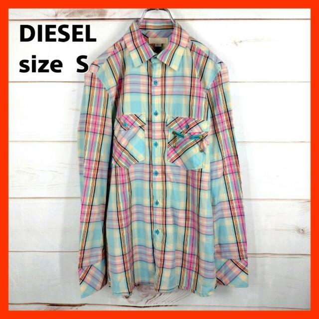 DIESEL(ディーゼル)の「鮮やかな色合い♪個性的な雰囲気が◎」DIESELマルチカラーチェックシャツ メンズのトップス(シャツ)の商品写真