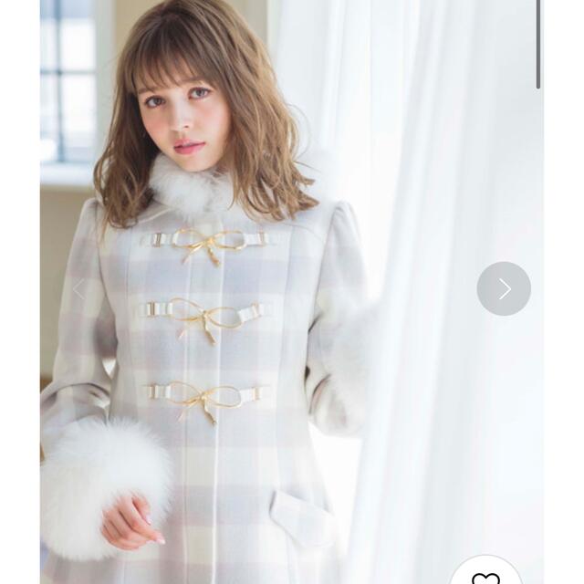 公式プロモーション レア❣️最安値❣️ロディスポット　リュバンプリンセスチェックダッフルロングコート