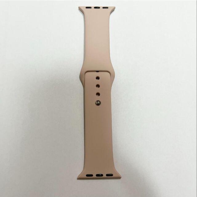 Apple Watch(アップルウォッチ)のApple Watch  バンド ピンクサンド 42/44/45mm M メンズの時計(ラバーベルト)の商品写真