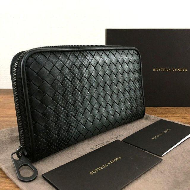 定番入荷 未使用品 BOTTEGA VENETA 長財布 ブラック系 ドット 11 | www