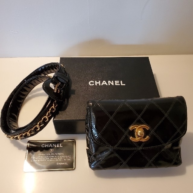 お値打ちCHANEL ウエストポーチ&ベルト ヴィンテージ 新発売の 41160円