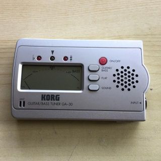 コルグ(KORG)のKORG GUITAR/BASS TUNER GA-30 ギターチューナー　中古(その他)