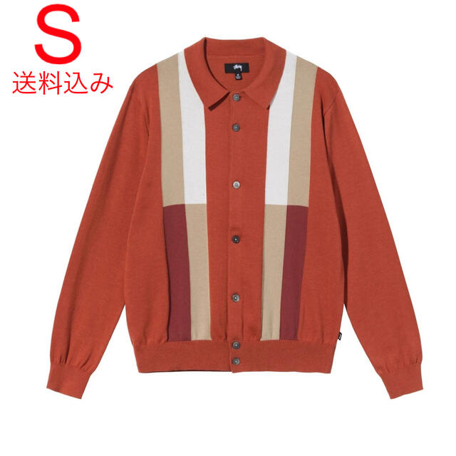 STUSSY - 新品 Stussy Color Block Sweater S Orangeの通販 by Aki's 