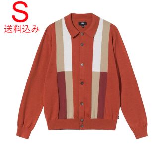 ステューシー(STUSSY)の新品 Stussy Color Block Sweater S Orange(ニット/セーター)