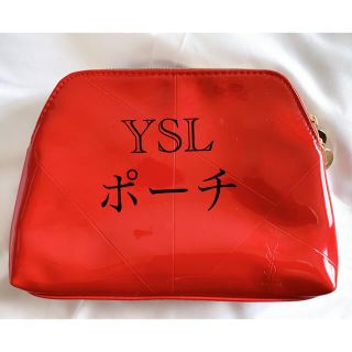 イヴサンローランボーテ(Yves Saint Laurent Beaute)の値下げ中YSLイブサンローラン　レッド　ポーチ　小物いれ(ポーチ)