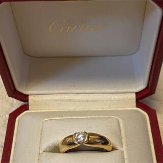 カルティエ(Cartier)のカルティエ　 リング   YG ダイアモンド(リング(指輪))