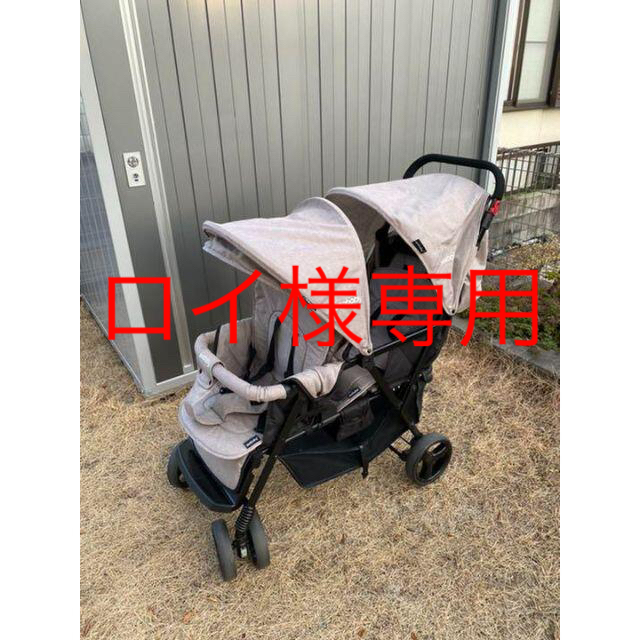 2人乗り ベビーカー seebaby 縦 双子