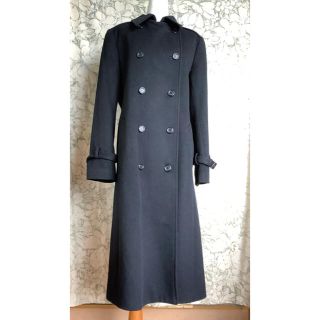 INED - 送料無料!美品INEDカシミヤ100%上品高級ロングコートブラック
