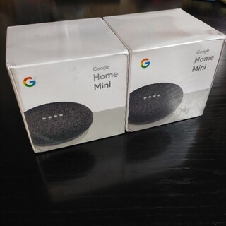 Google - Google Home Mini 2個 チャコール セット GA00210-JP