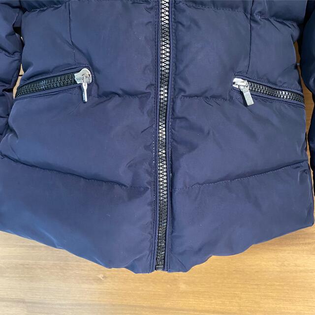 MONCLER(モンクレール)の美品クリーニング済　モンクレール　ダウン　キッズ　116 ネイビー キッズ/ベビー/マタニティのキッズ服男の子用(90cm~)(ジャケット/上着)の商品写真