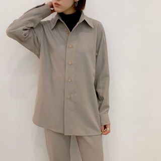 ワンエルディーケーセレクト(1LDK SELECT)のAURALEE HARD TWIST WOOL DOBBY SHIRTS(シャツ/ブラウス(長袖/七分))