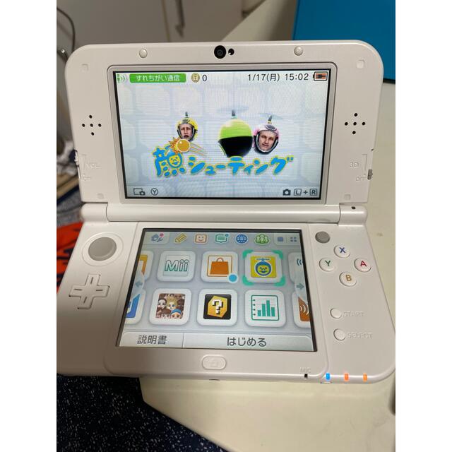 Nintendo 春の新作 3DS NEW ニンテンドー パールホワイト 【おしゃれ】 LL 本体
