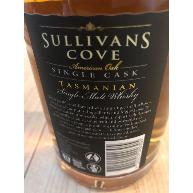 サリヴァンズ・コーヴ アメリカンオーク　ウイスキー　sullivans cove