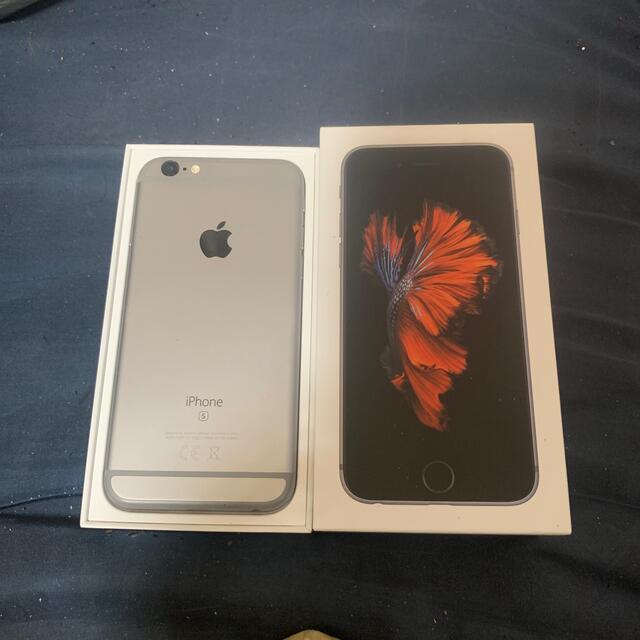 美品！iPhone 6s  Space Gray 128 GB SIMフリー