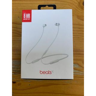 ビーツバイドクタードレ(Beats by Dr Dre)のBeats by Dr Dre BEATSX SATIN SILVER(ヘッドフォン/イヤフォン)