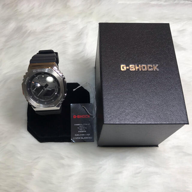 【高額売筋】 G-SHOCK ウォッチ　ブラック系 GM-2100-1AJF カシオ　G-SHOCK - 腕時計(アナログ)