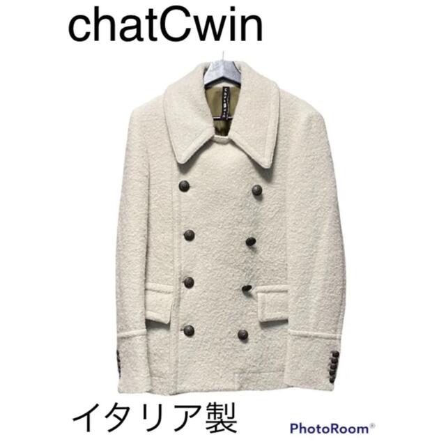【chatCwin】チャットシーウィン　アルパカ混合Pコート ピーコート