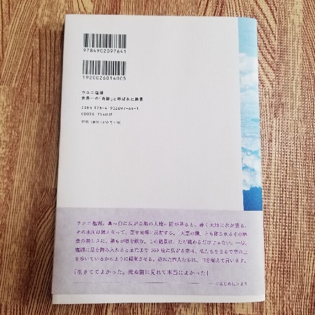 ウユニ塩湖世界一の「奇跡」と呼ばれた絶景 エンタメ/ホビーの本(その他)の商品写真