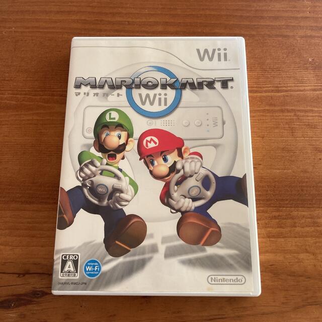 Wii(ウィー)のマリオカートWii エンタメ/ホビーのゲームソフト/ゲーム機本体(家庭用ゲームソフト)の商品写真