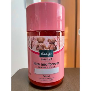 クナイプ(Kneipp)の期間限定品　クナイプ　バスソルト サクラの香り 1本 850g(入浴剤/バスソルト)