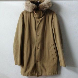 Calvinklein long fur coat クリーニング済　ck(モッズコート)