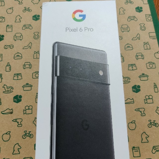 google  pixel  6 pro　128gb stormyblack スマホ/家電/カメラのスマートフォン/携帯電話(スマートフォン本体)の商品写真