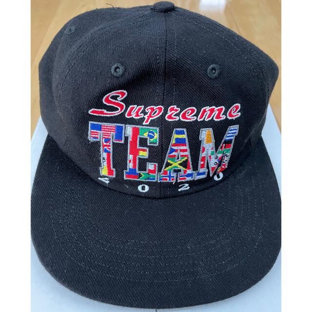 シュプリーム 20SS Team 6-Panel Cap チーム6パネルキャップ帽子 メンズ