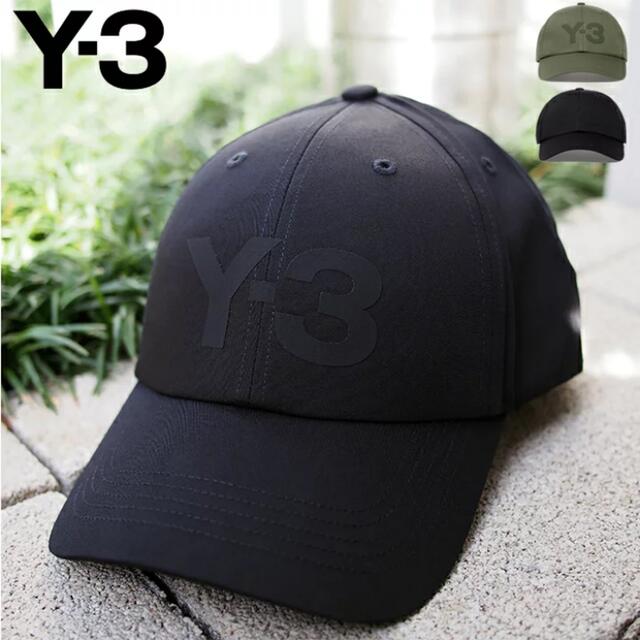 Y3 ワイスリー　キャップ　BLACK