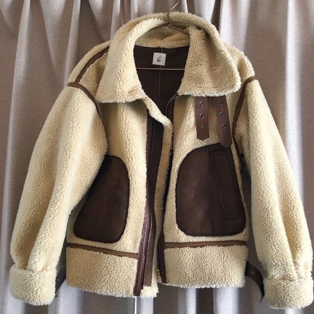 BEAUTY&YOUTH UNITED ARROWS - roku ロク ボアブルゾン　36