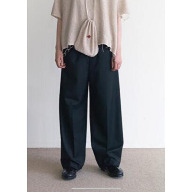 sunsea n.m thickened wide pants 21aw-