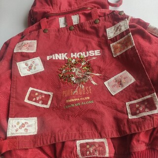 PINK HOUSE - 希少 人気 ピンクハウス 苺リース 中綿 ブルゾンの通販