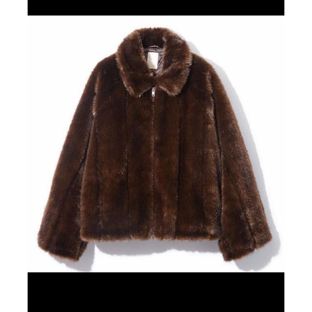 leinwande★Faux Fur Jacketファージャケットleinwande