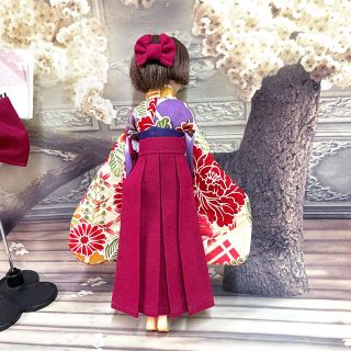 279 リカちゃん ブライス 着物 袴 アウトフィット 洋服 ドレスの通販