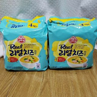 韓国ラーメン★リアルチーズラーメン★ 2袋8個入り(インスタント食品)