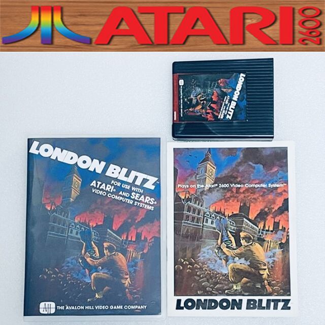 超レア LONDON BLITZ [ATARI2600]