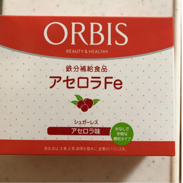 ORBIS(オルビス)のオルビス　アセロラFe 鉄分補給 食品/飲料/酒の健康食品(その他)の商品写真