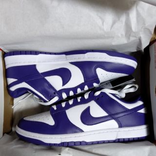 ナイキ(NIKE)のNIKE DUNK LOW Court Purple 27cm(スニーカー)