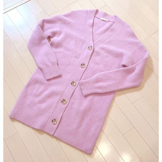 ♡plage♡ファー カーディガン パープルピンク ♡plage♡ファー カーディガン パープルピンク